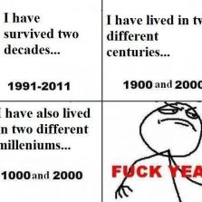 Survived two decades