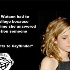 Why Emma Watson quit college