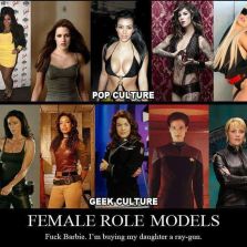 Female role models geek vs pop culture