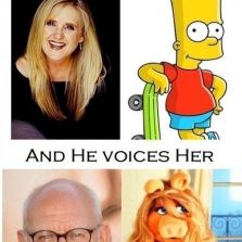 Cartoons voiced by